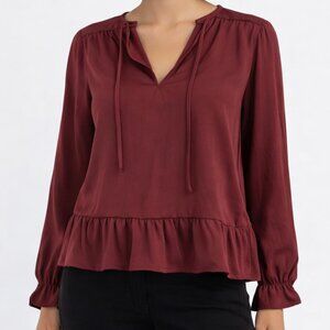 GAP Women's Blouse V-Neck - Size M